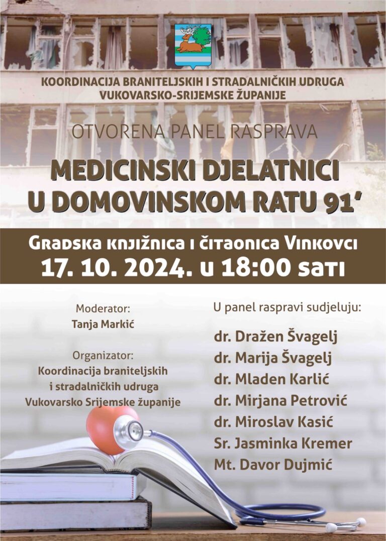 MEDICINSKI DJELATNICI U DOMOVINSKOM RATU ’91